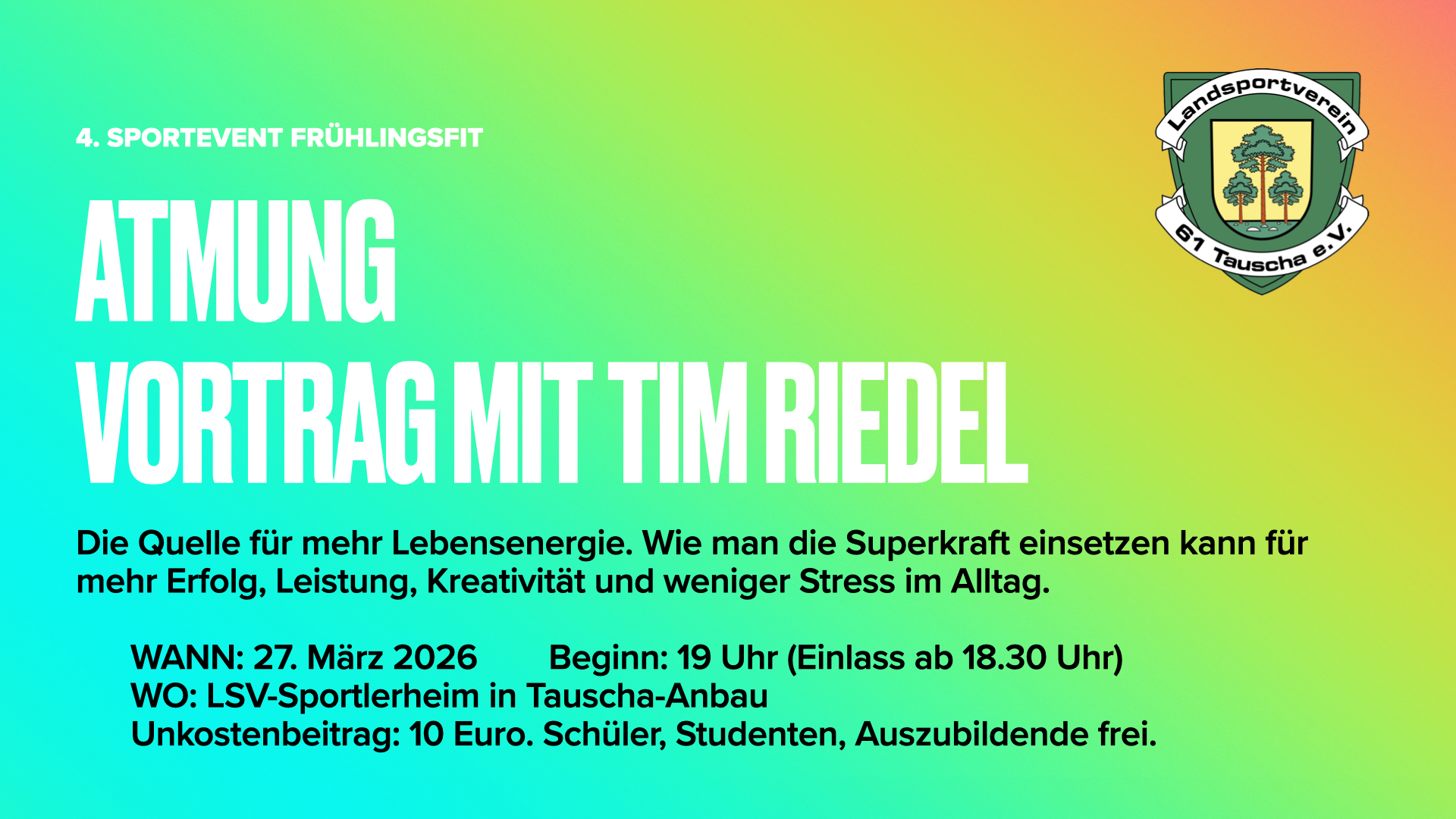 Fruehlingsfit 2026 Freitag